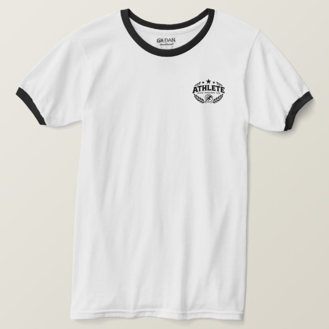 camiseta clásica deportiva (Anverso del diseño)