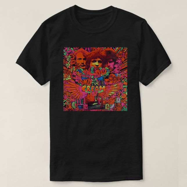Camiseta Clásica Disraeli Gears (Diseño del anverso)