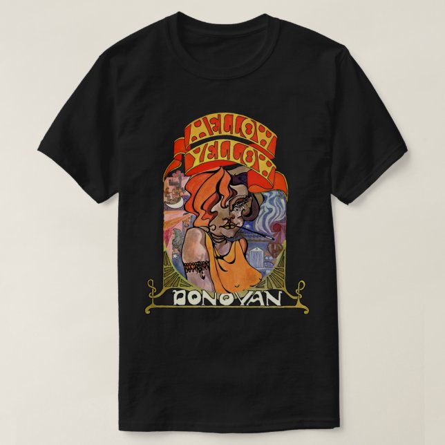 Camiseta clásica Donovan Mellow Yellow (Diseño del anverso)