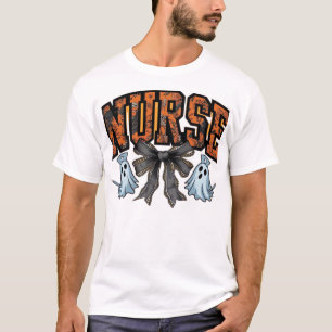 Camiseta clásica Enfermera de Halloween Espantosa 