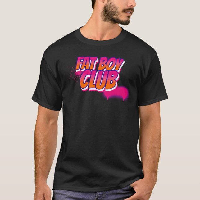 Camiseta clásica Fat Boy Club (Anverso)