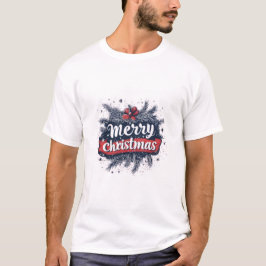 Camiseta Clásica Feliz Navidad