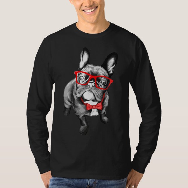 Camiseta clásica francesa Pug 514 (Anverso)