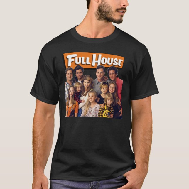 Camiseta clásica funda de la casa completa (Anverso)