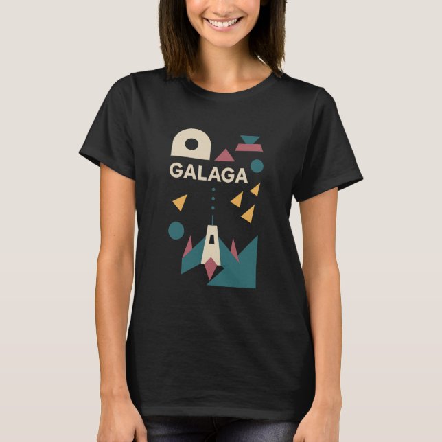 Camiseta Clásica Gaming Galaga Style femenino (Anverso)