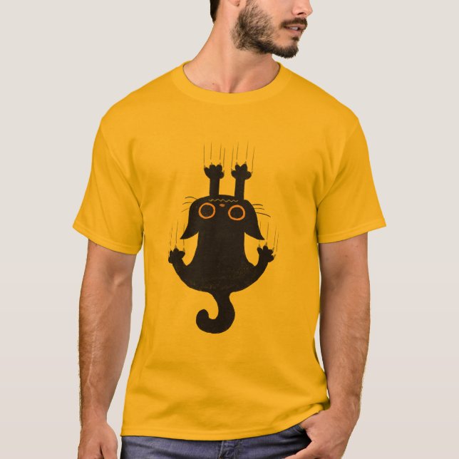 Camiseta clásica, gato personalizado (Anverso)