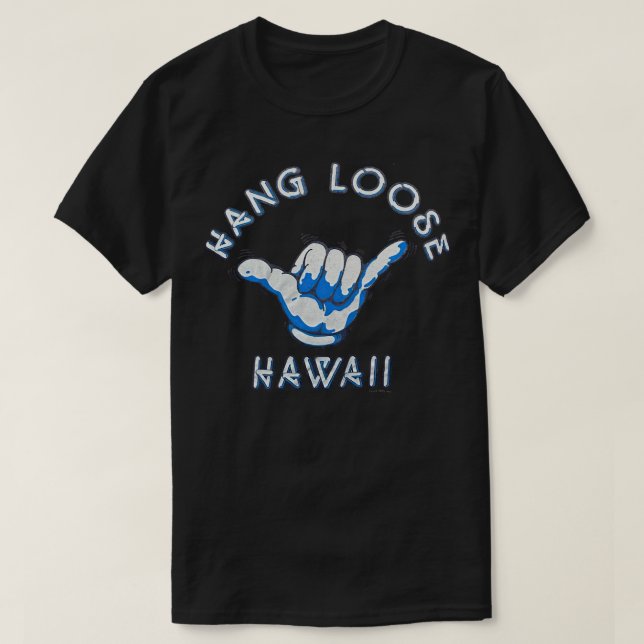 Camiseta Clásica Hang Loose Hawaii (Diseño del anverso)
