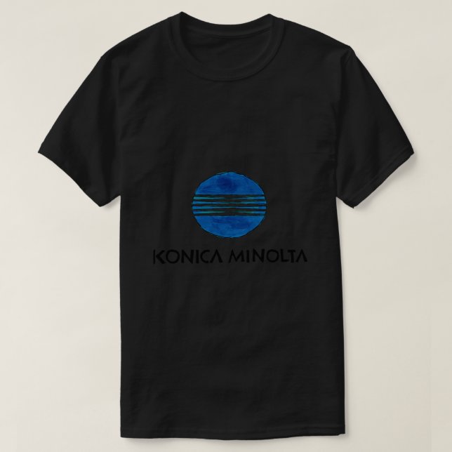 Camiseta clásica Konica Minolta (logotipo de época (Diseño del anverso)
