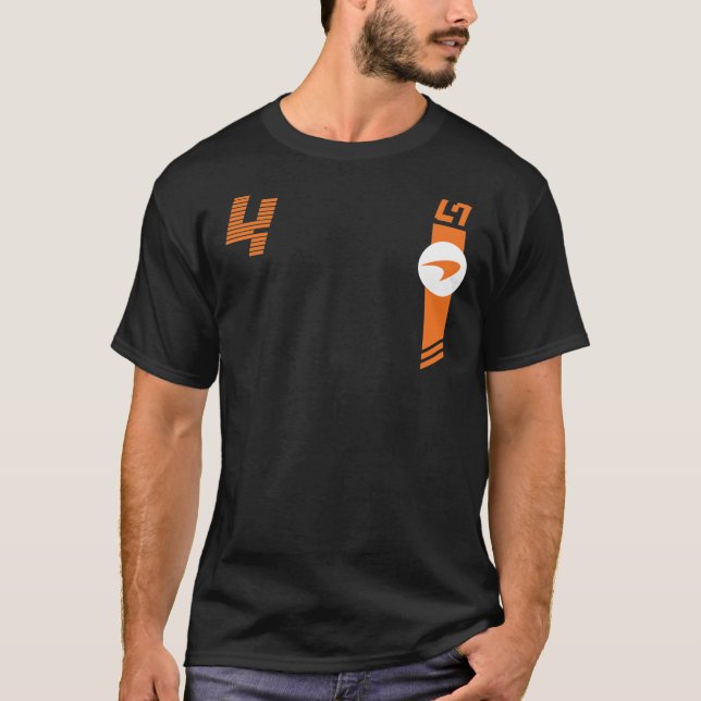 Camiseta Clásica Lando Norris 4 (Anverso)