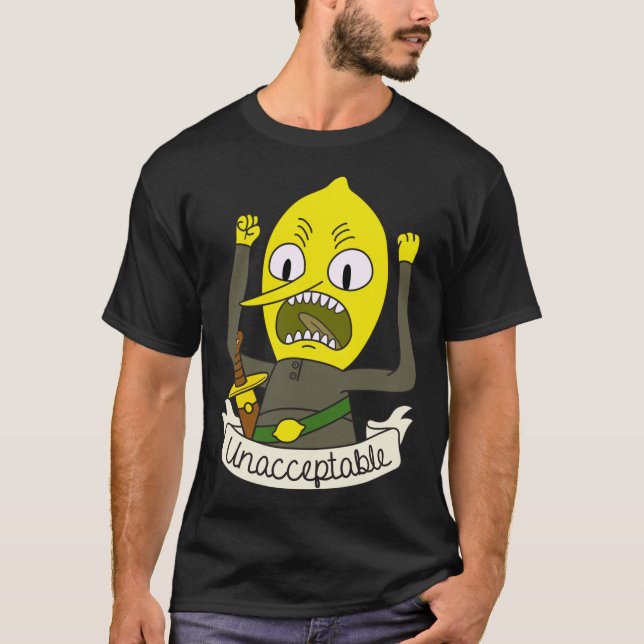 Camiseta Clásica Lemongrab (Anverso)