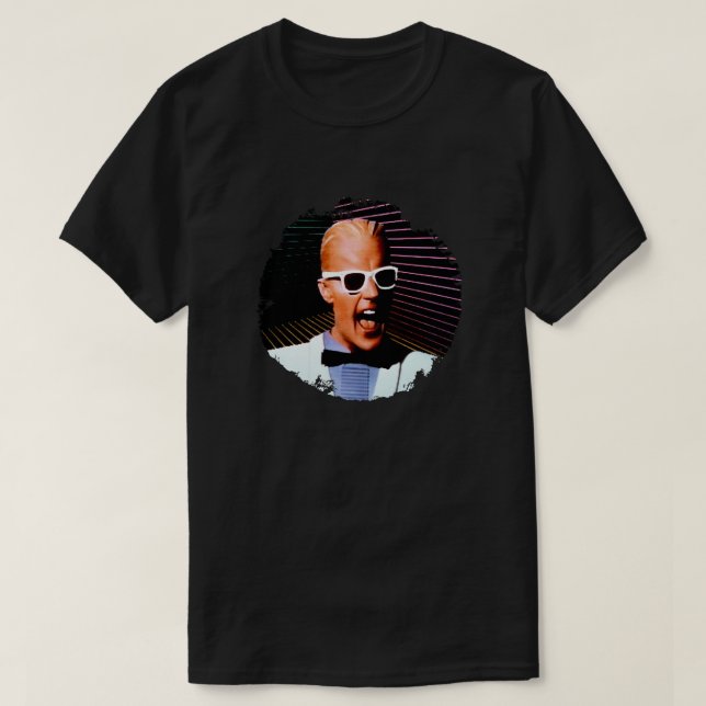 Camiseta clásica Max Headroom (Diseño del anverso)