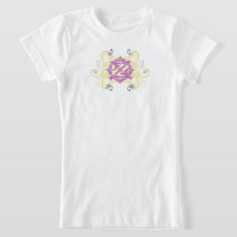 Camiseta Clásica Monograma de la Realeza de El Mag