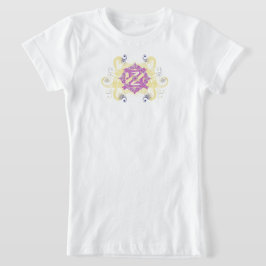 Camiseta Clásica Monograma de la Realeza de El Mag