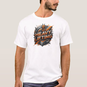Camiseta clásica naranja de LEVANTAMIENTO PESADO p