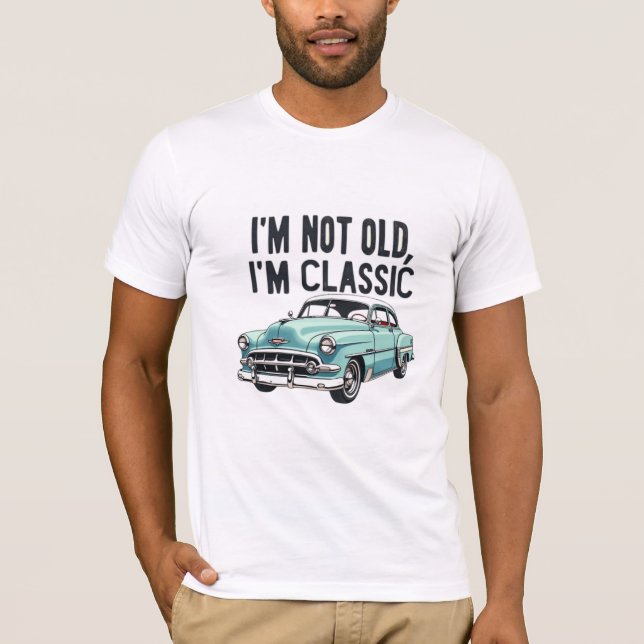 Camiseta clásica no antigua versión 2 (Anverso)