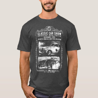 Camiseta clásica para autos