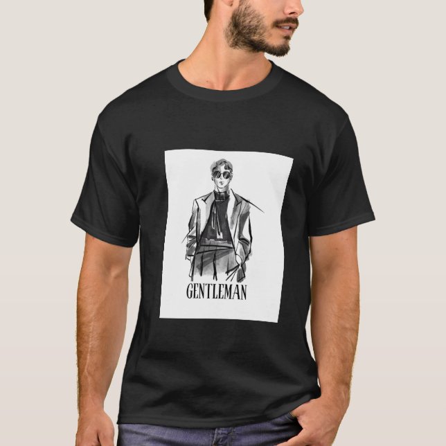 Camiseta Clásica para Caballero Moda Atemporal par (Anverso)