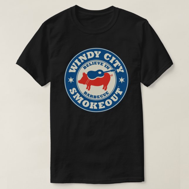 Camiseta Clásica para el Smokeout de Windy City (Diseño del anverso)