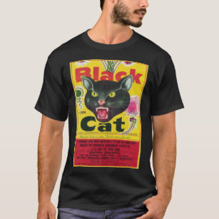 Camiseta Clásica para petardos de gato negro