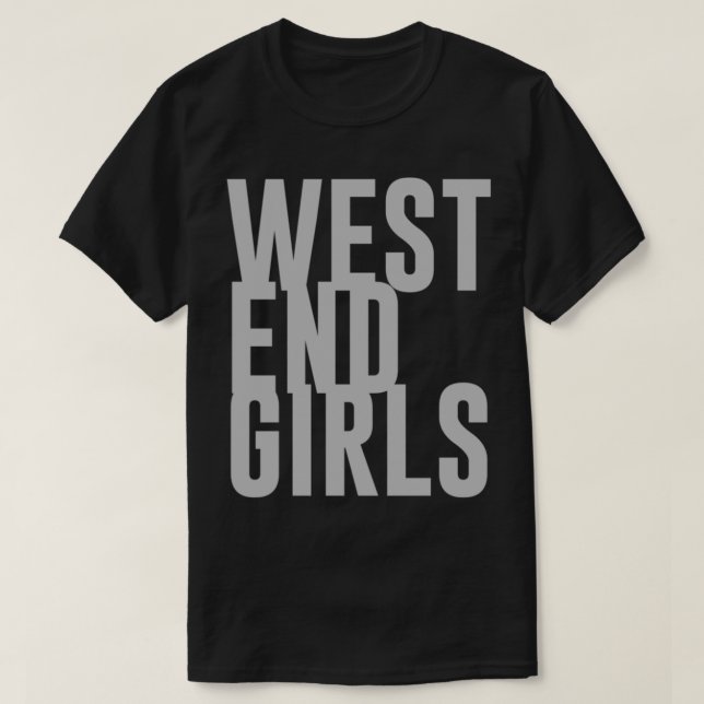 camiseta clásica plateada para chicas del oeste (Diseño del anverso)