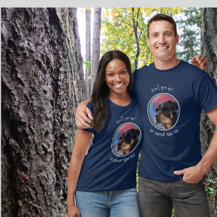 Camiseta clásica redonda Don't Give Up Rottweiler