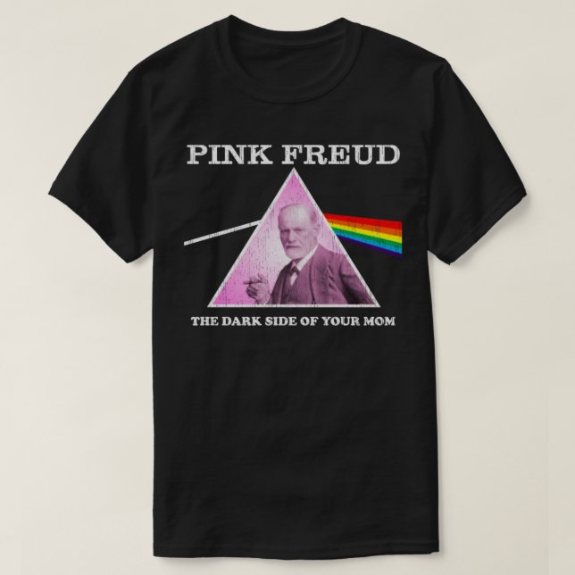 Camiseta Clásica Rosa Freud (Diseño del anverso)