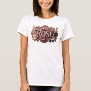 Camiseta Clásica Rosa TEAM ROS Quote