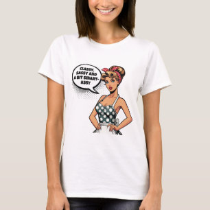 Camiseta Clásica, Sassy, y un Poco Impertinente – Sarcástic