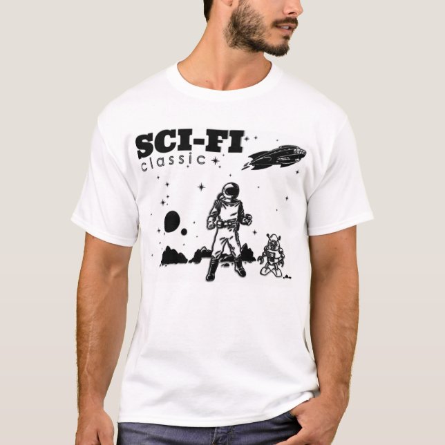 Camiseta clásica SCI-FI (Anverso)