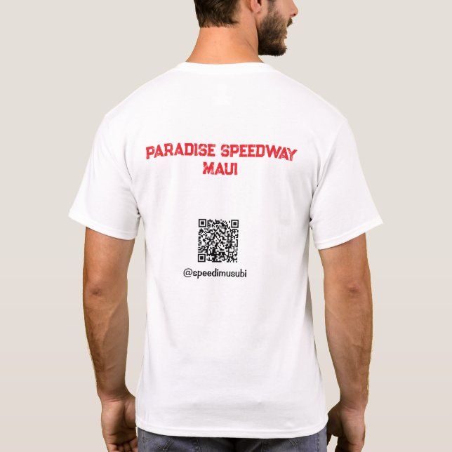 Camiseta clásica Speedi Musubi (Reverso)