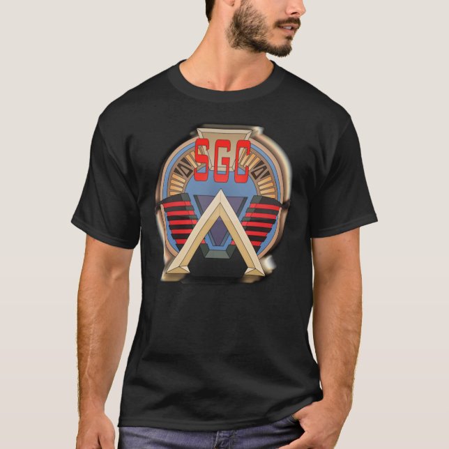 Camiseta clásica Stargate SG1 (Anverso)