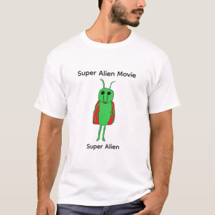 Camiseta Clásica Super Alien Movie Super Alien