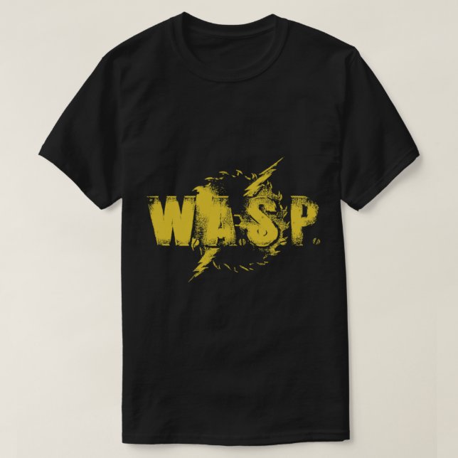 Camiseta clásica W.A.S.P. (con problemas) (Diseño del anverso)