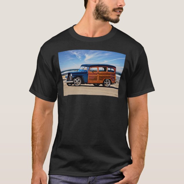 Camiseta clásica Willys Woody Wagon I de 1949 (Anverso)