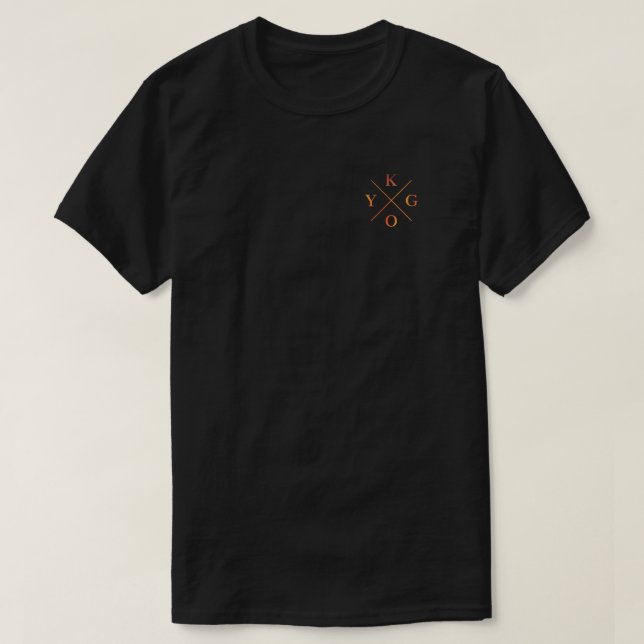 Camiseta clásica Y G O (Diseño del anverso)