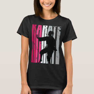 Camiseta Clásicas Chicas Motivacionales Karate Cumpleaños A