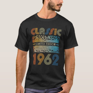 Camiseta Clásico 1962 Edición Limitada Lover Música Nacida