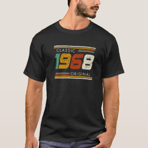 Camiseta Clásico 1968 Original Vintage 55º cumpleaños