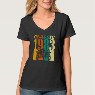 Camiseta Clásico 1983 42º cumpleaños