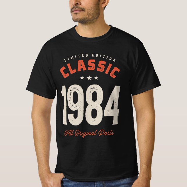 Camiseta Clásico 1984 - 40 aniversario de la cosecha (Anverso)