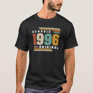 Camiseta Clásico 1996 Original 26ª Vintage Cumpleaños 26 Sí