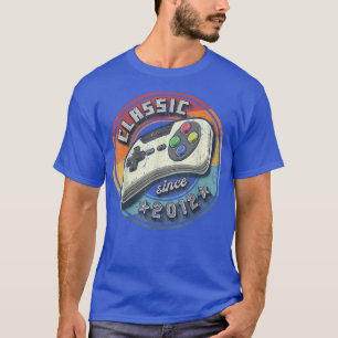 Camiseta Clásico 2012 10º Contro de videojuego retro de cum