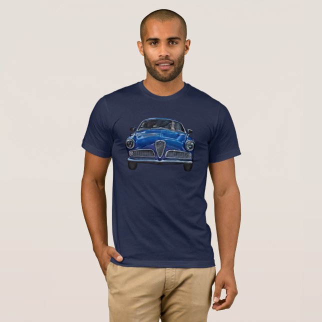Camiseta Clásico Alfa Abstract T-Shirt (Anverso completo)
