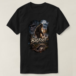 Camiseta Clásico Bigfoot Sasquatch Críptido