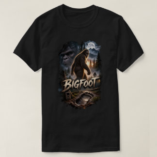 Camiseta Clásico Bigfoot Sasquatch Críptido