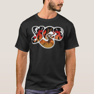Camiseta Clásico Butterly de Brown