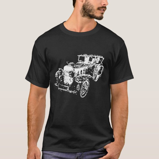 Camiseta Clásico Cadillac V-16 de 1930 (Anverso)