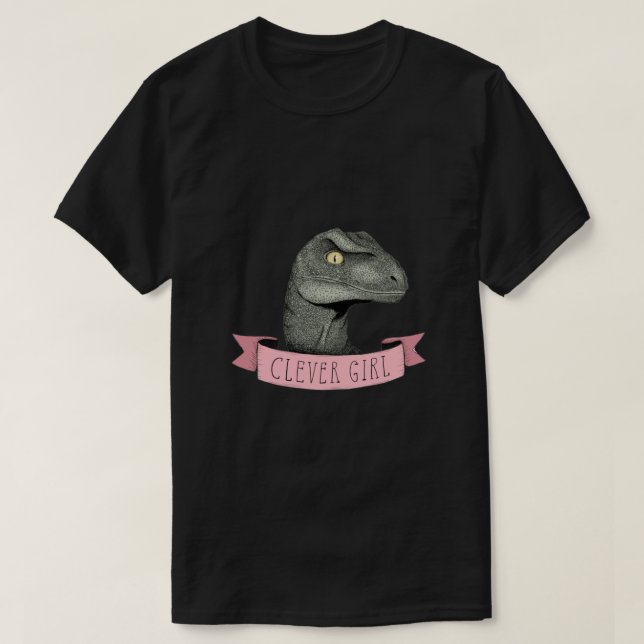 Camiseta Clásico Chica inteligente (Diseño del anverso)