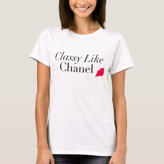 Camiseta Clásico Como Chanel Classic Tee (Anverso)
