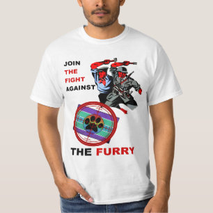 Camiseta clásico contra el arte furtivo